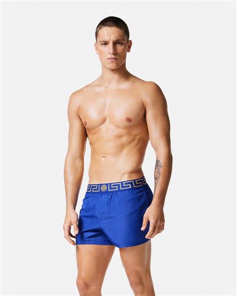 versace swim short|greca border swim shorts.